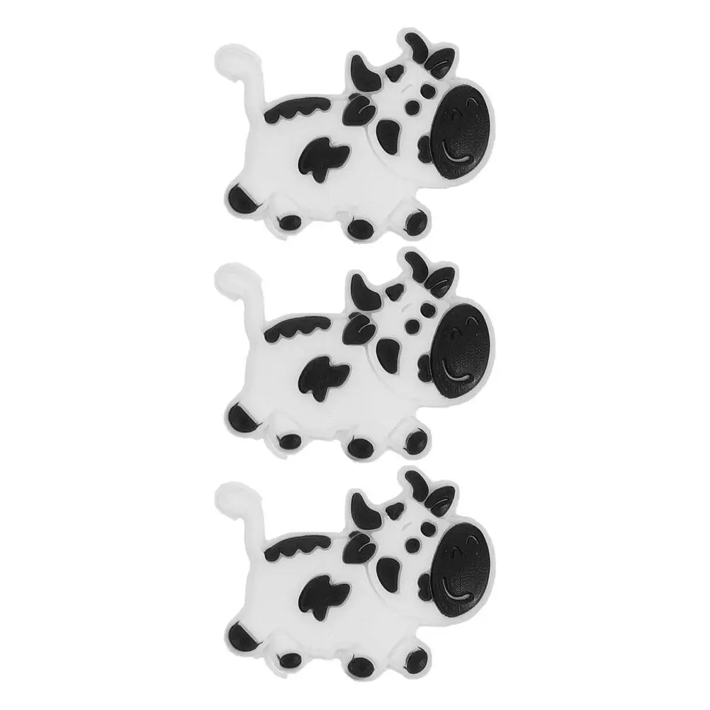 

3 Pcs Racket Shock Absorber Cute Cow Shape Dampener Tennis Accessories Silicone Shocks Absorber Tennis