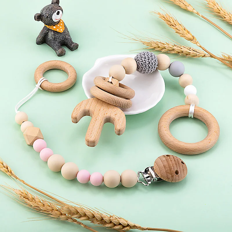 25-80mm Natural Large Wooden Rings Hoop For DIY Macrame Tassel Craft Circular Baby Teething Toys Home Connector Decoration Tools