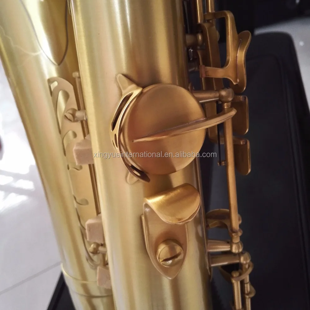 H80 Professional Brass Material Matt Lacquer Surface Professional Saxophone Tenor