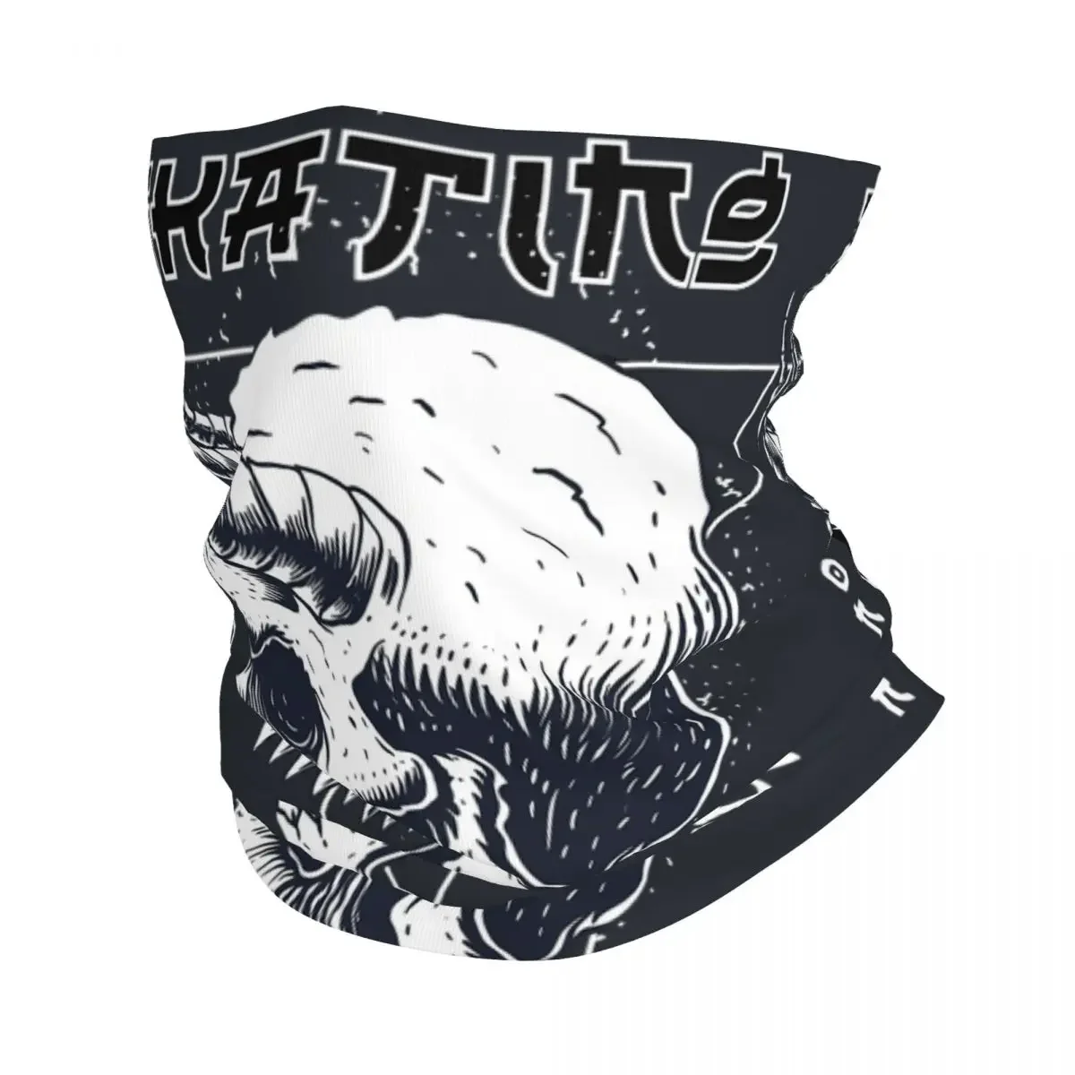 Skating Skull Skating Board Bandana Neck Cover Printed Motor Motocross Wrap Scarf Multi-use Cycling Riding Unisex All Season