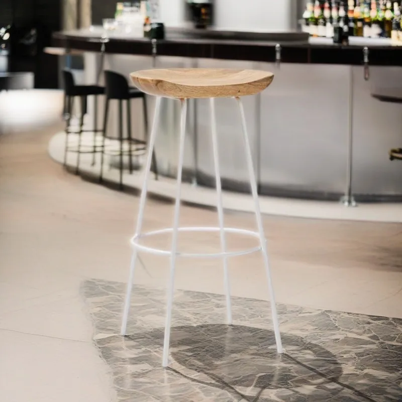 

Mid-century Chair Tabouret Design Height Bar Banks Cheap Counter Kitchen Stools Comfortable taburetes altos Wooden Iron