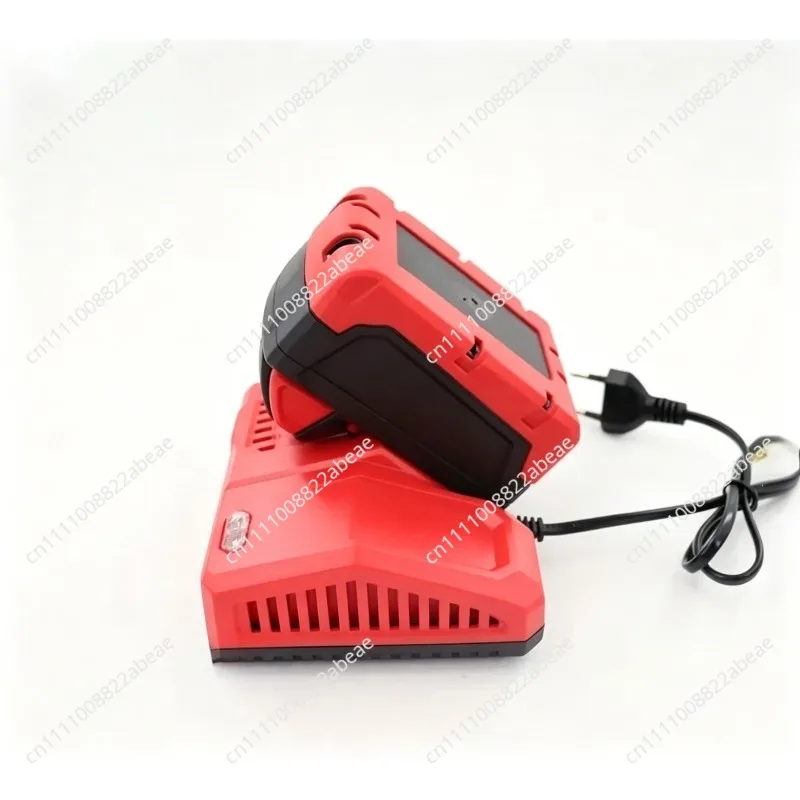 Red Cordless Electric Power Drill Machine Handheld Portable Screwdriver Impact Type OEM Customizable Tool Sets