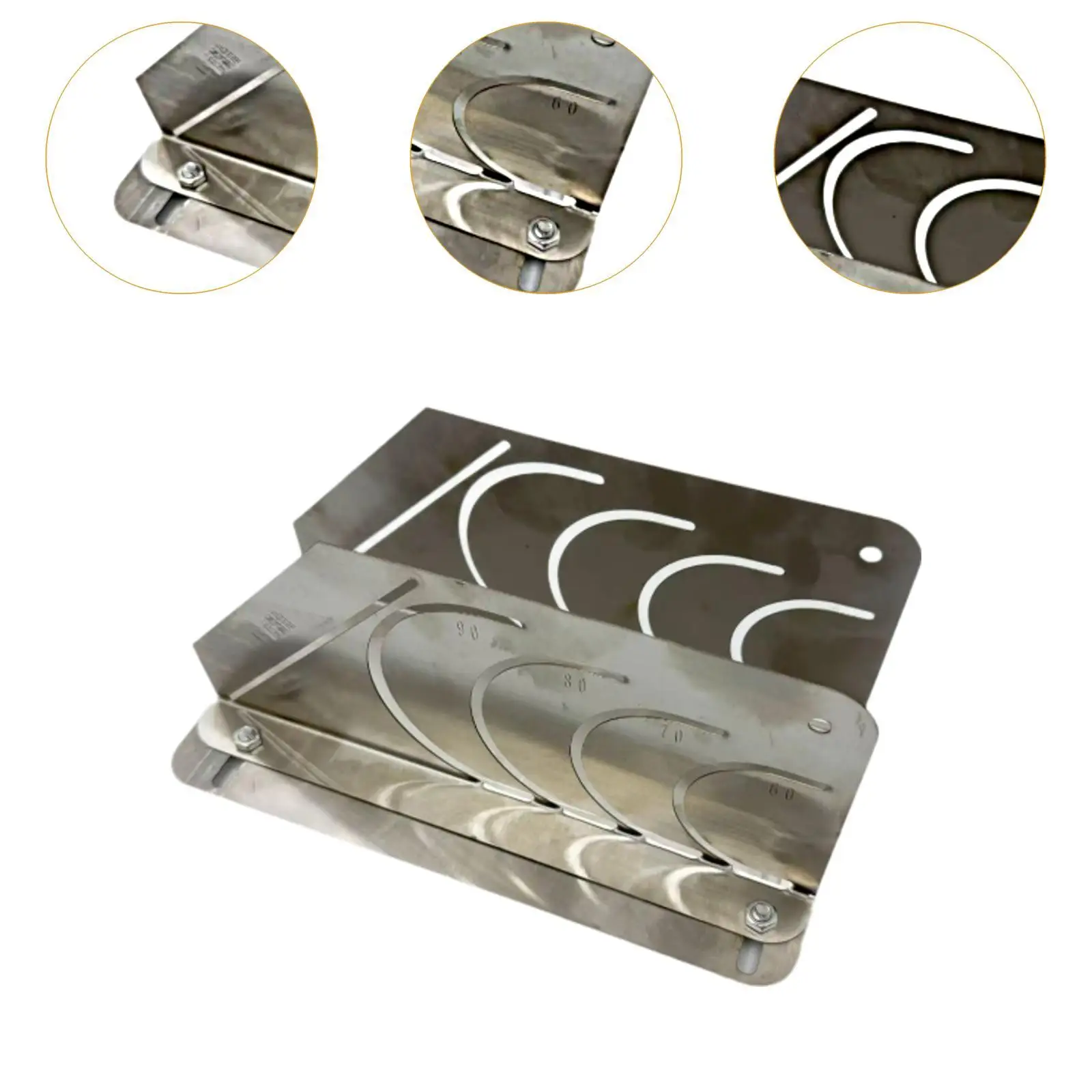 45° Rubber Insulation Pipe Cutter Guide Accurate Insulation Pipe Cutting Jig