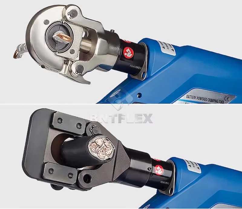 made in China Battery good quality assured crimping and cutting machine for hydraulic cable wire terminals handheld type pliers