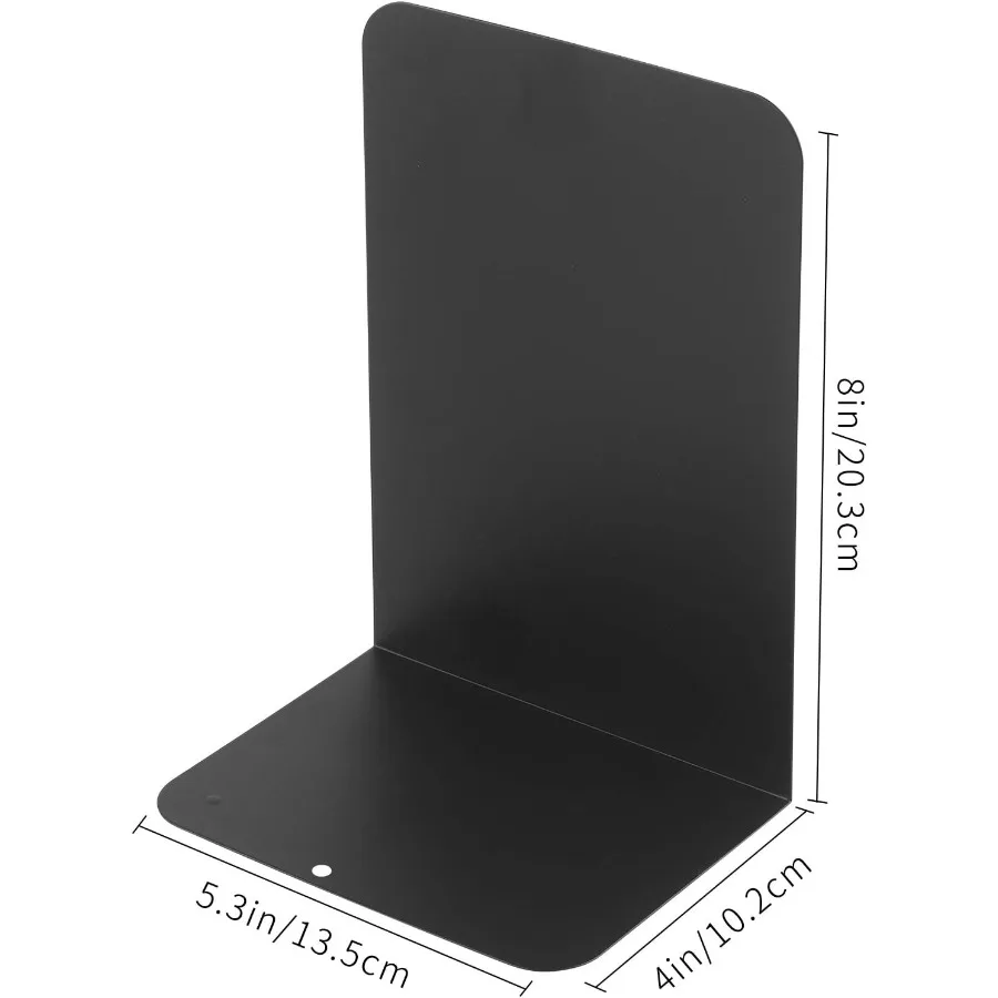 نهايات الكتب لأرفف الكتب، نهايات الكتب لأطراف الكتب المكتبية للكتب الثقيلة، نهاية الكتب المعدنية تدعم الطراز البسيط الحديث #2