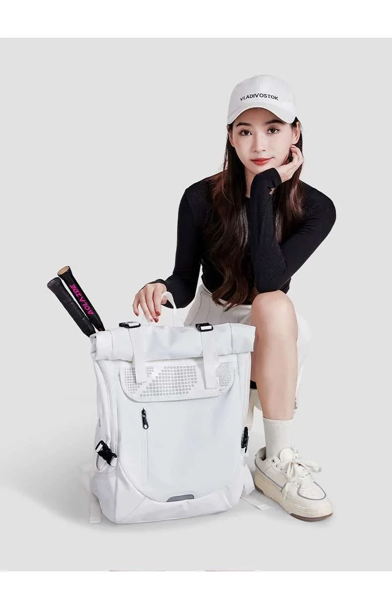 Men's and women's tennis and badminton backpacks, sports and fitness large capacity lightweight travel computer backpacks
