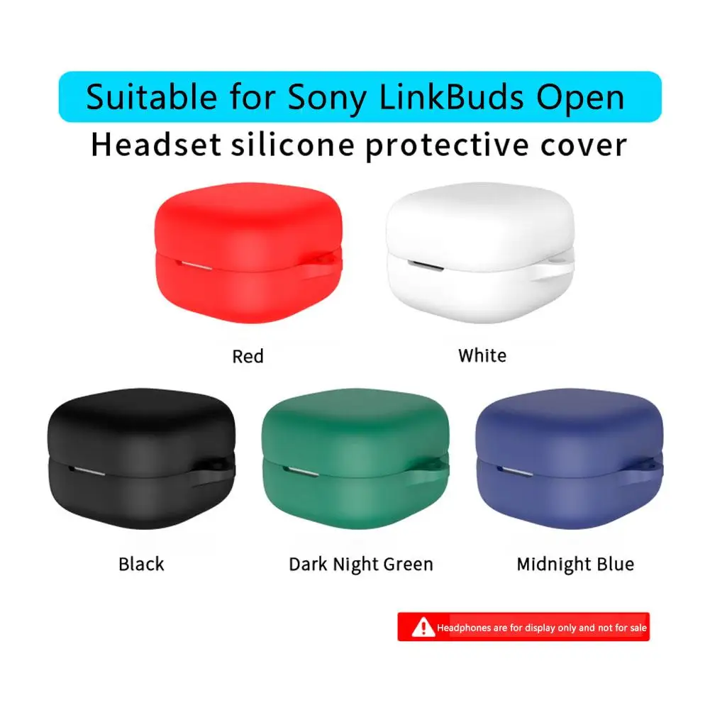 FOR Sony LinkBuds Open Earphone Cover Soft Silicone Shell Case  Anti-fall And Dustproof Wireless  Earphone Protective Cover