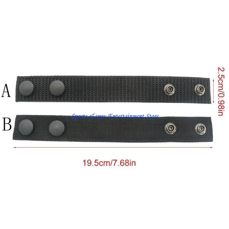 G7NF 4PCS SERVICE BELT BRETAINERS TECTIC WEBBINGS BELT LOOP KEOWER