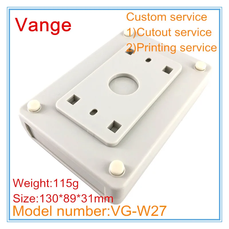 Vange entrance project box 130*89*31mm ABS plastic instrument enclosure