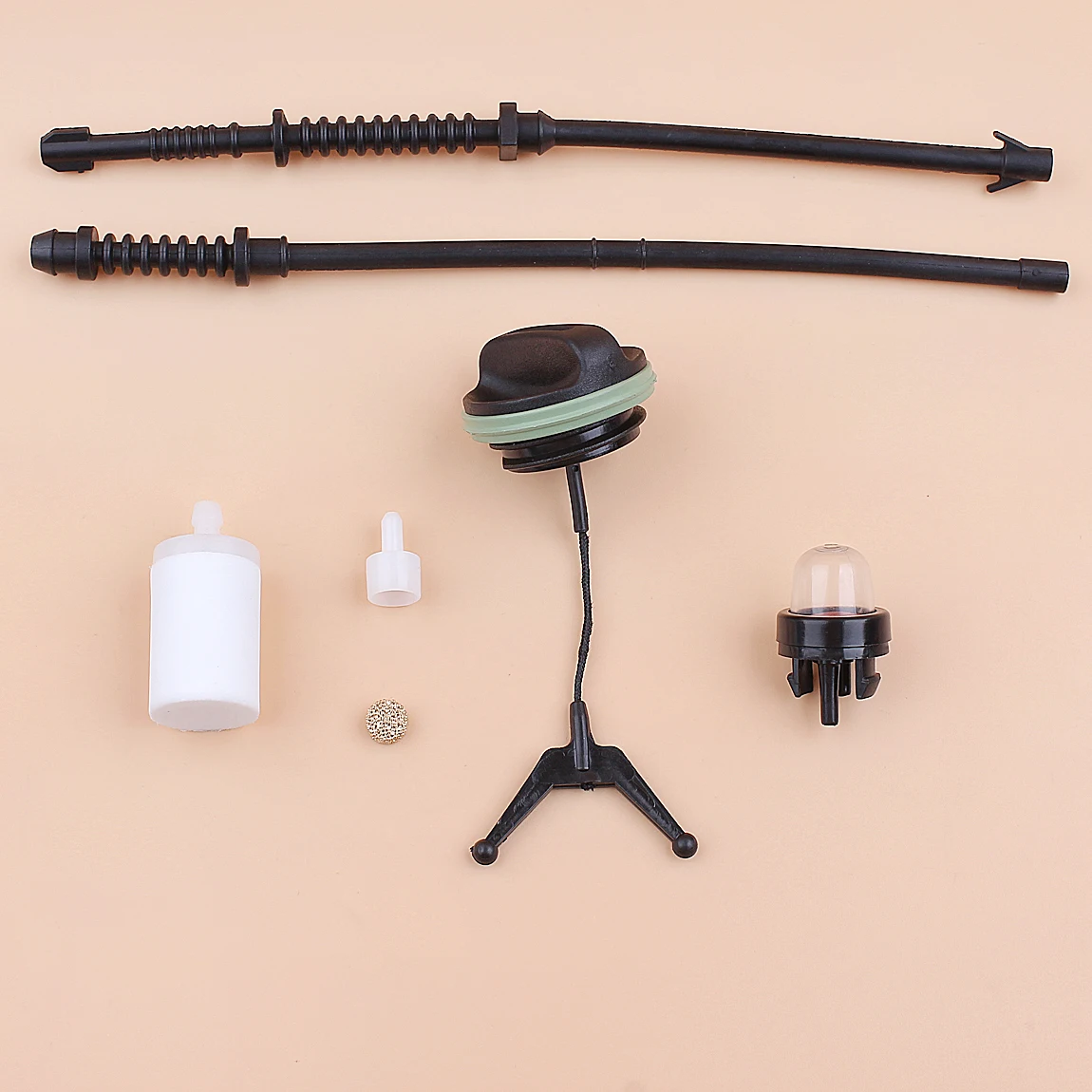 Linha de retorno gás combustível tampa do bulbo ventilação para husqvarna 445 445e 445e ii 450 450e 450 fazendeiro 135 135e 140 140e 142e 435 ferramentas jardim