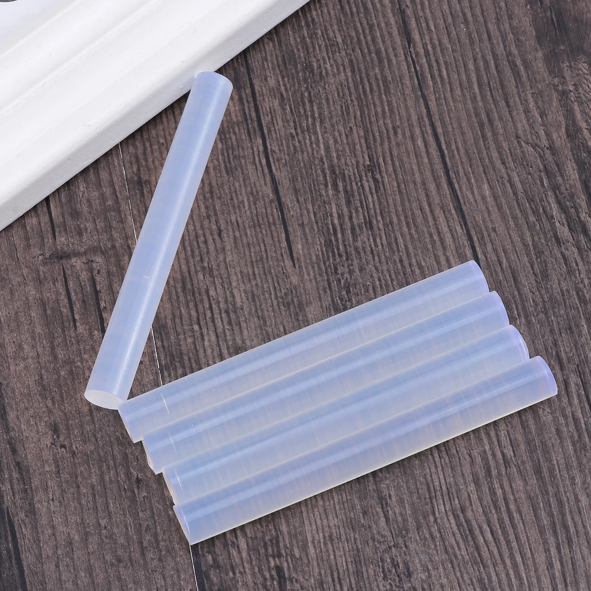 

10Pcs Hot Melt Glue Sticks Transparent Clear Strong Adhesive Flexible for DIY Crafts Wood Metal Glass Repair