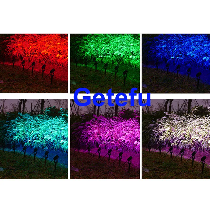 Gartenleuchten für den Außenbereich, LED-Rasenlampe, 220 V, 110 V, 12 V, 7 W, 10 W, Landschafts-Spike-Glühbirne, wasserdicht, IP65, Weg, Garten, Hof, Strahler, 24 V – Detail 15