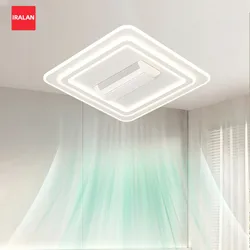 LED 씰링 팬 조명 홈 장식 보이지 않는 Bladeless 천장 팬 샹들리에 거실 침실 룸 실내 램프