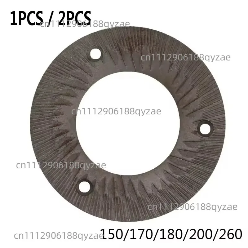 Wet and Dry Grinder Iron Disc for Pulverizer Cereal Grain Crushing  Commercial Corn Grinder Pellets Wheat Milling Machine