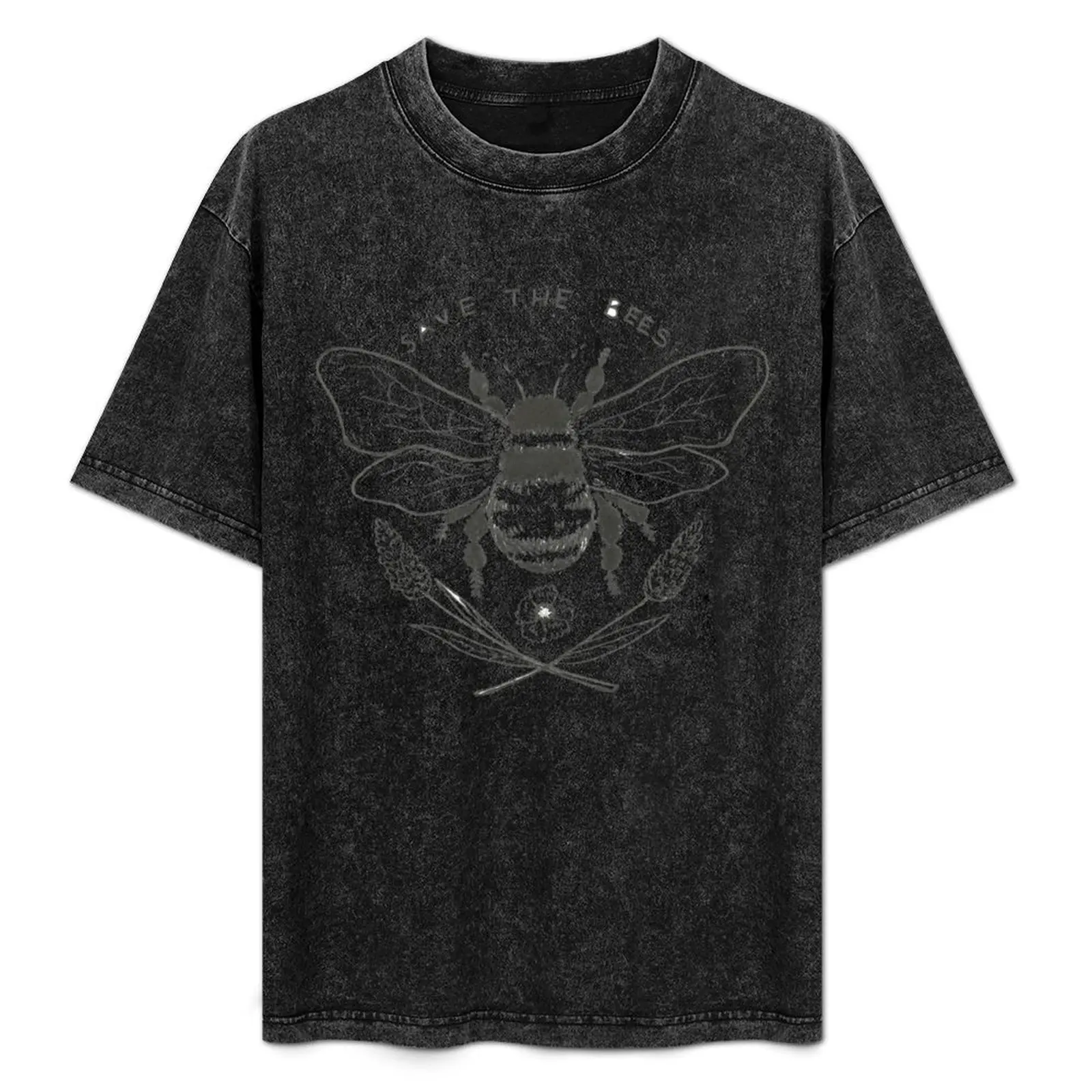 

save the bees T-Shirt Large Size Loose Casual Tee