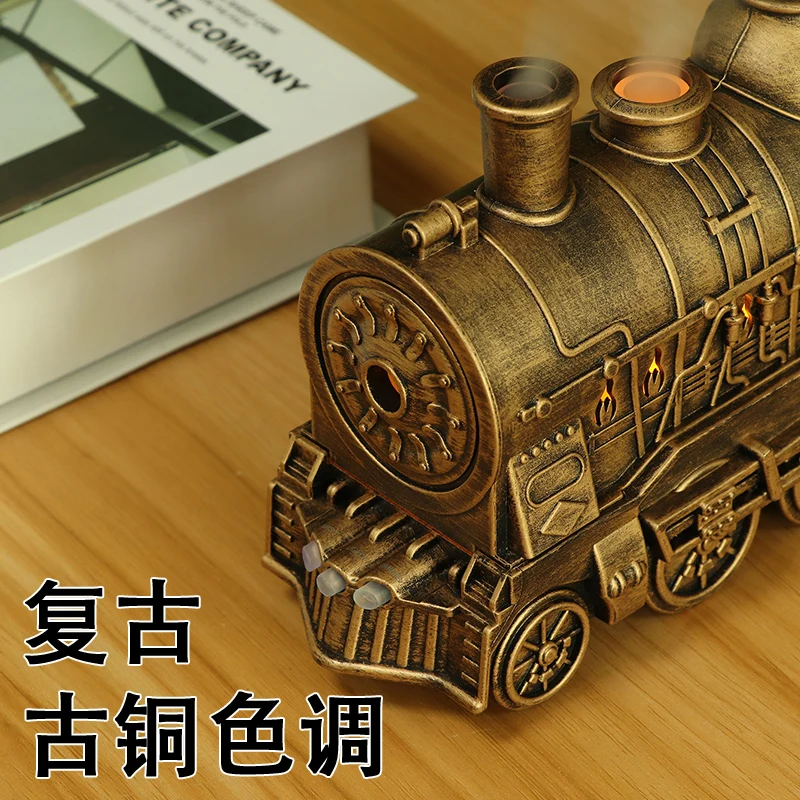 300ml Train Air Humidifier Ultrasonic Aromatherapy Diffusers Mist Maker Fragrance Essential Oil Aroma Difusor Remote Control