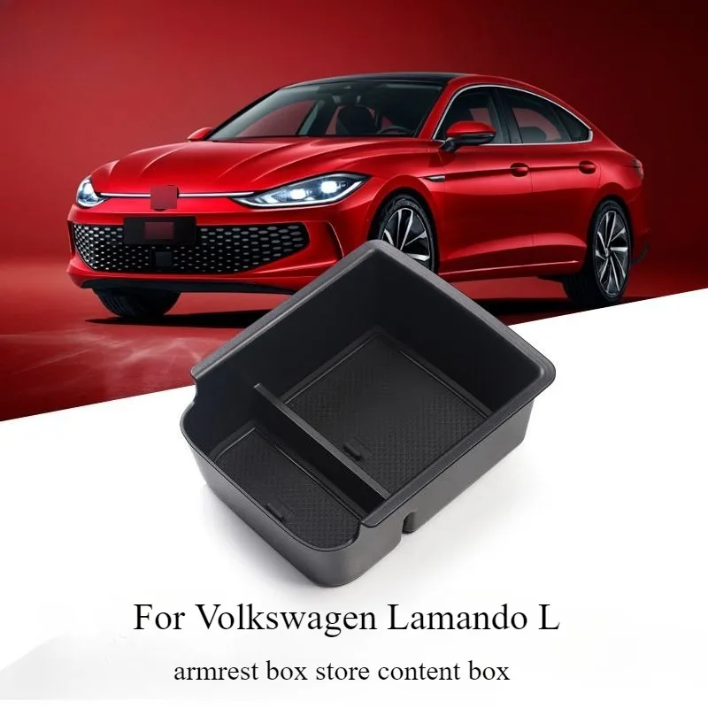 

for 2022-2024 Volkswagen Lamando L armrest box, storage box, car modification, central storage box, decorative storage box