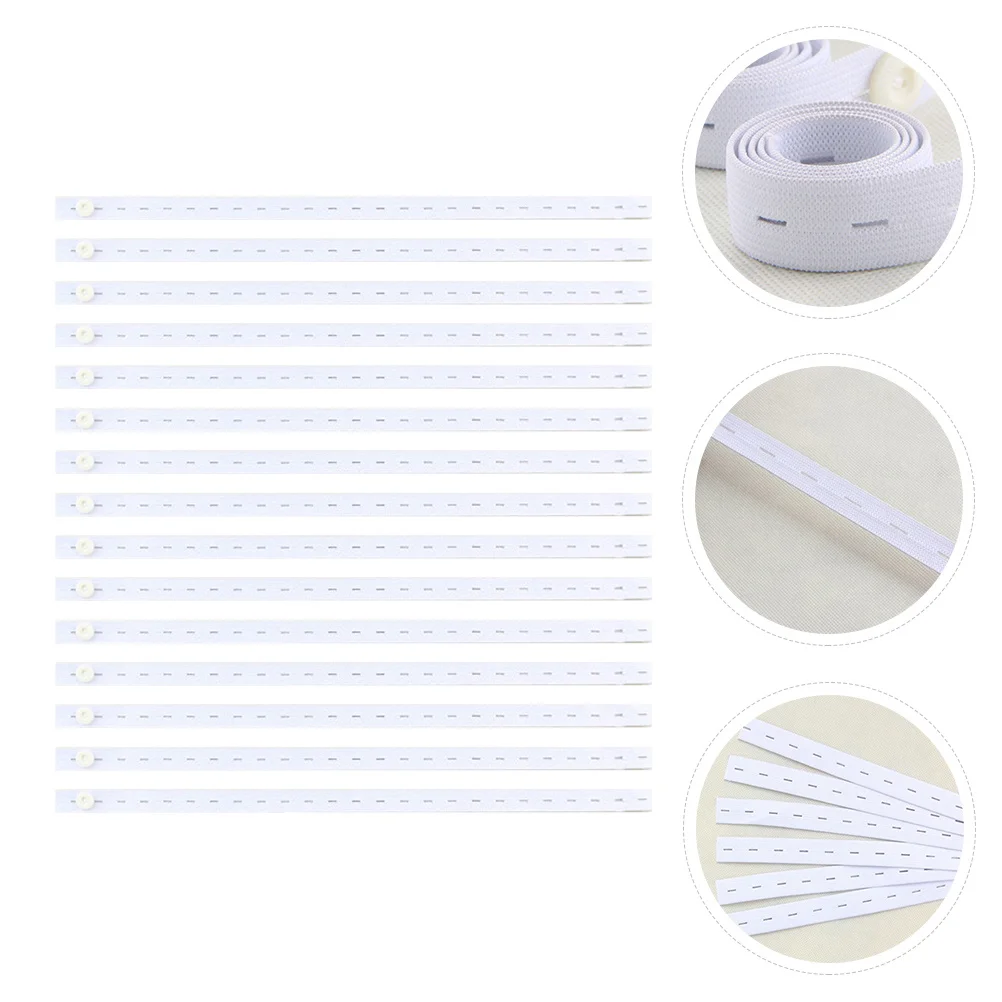 15 قطعة مشبك حفاضات الرضع مطاطا قابل للتعديل الطفل ربط أبازيم الحفاض تحديد حزام حفاضات مشبك حزام الطفل #1