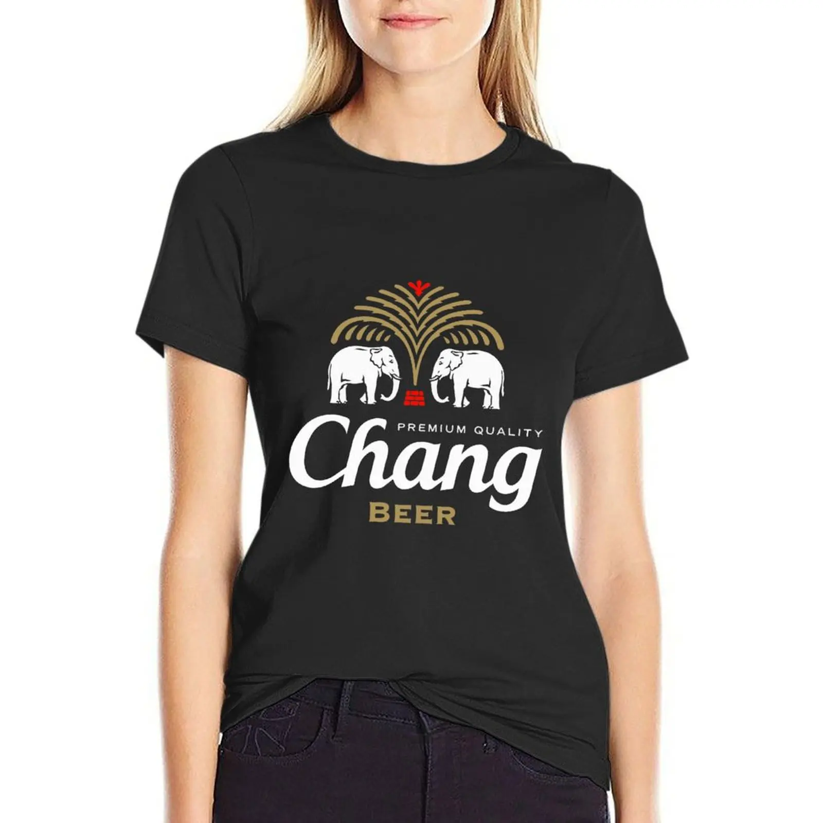 Chang T-Shirt vintage Aesthetic clothing funny cute t-shirts for Women