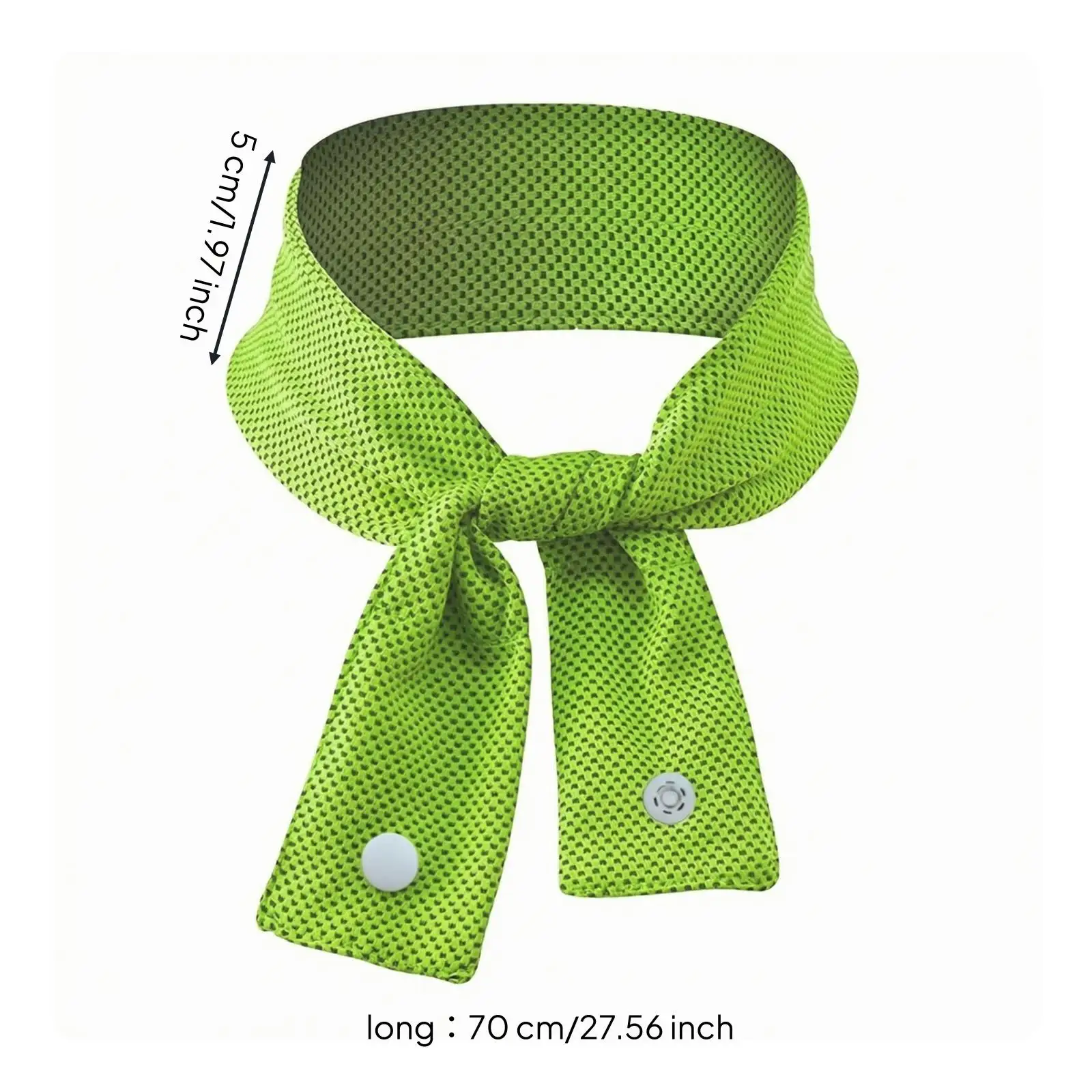 Quick Dry Cooling Sports Scarf Mesh Neck Wrap Towel Absorbent Handkerchief for Fitness and Sports Events