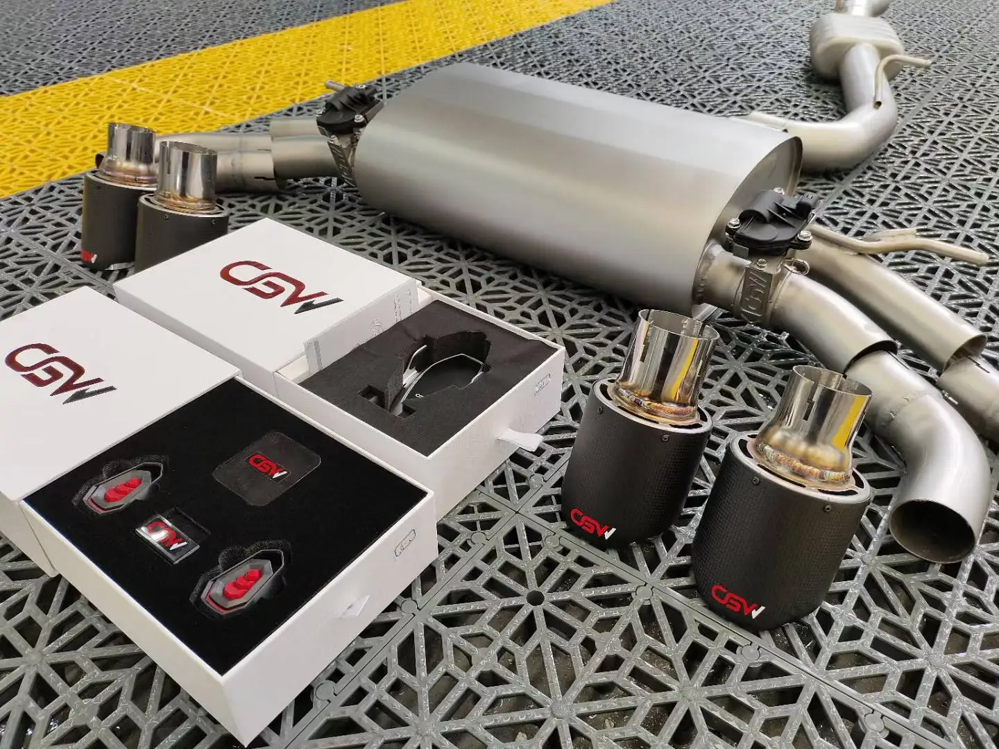 China Manufacturing Factory Wholesale Popular Car Sound Exhaust System for  A3 2.0T 2023+