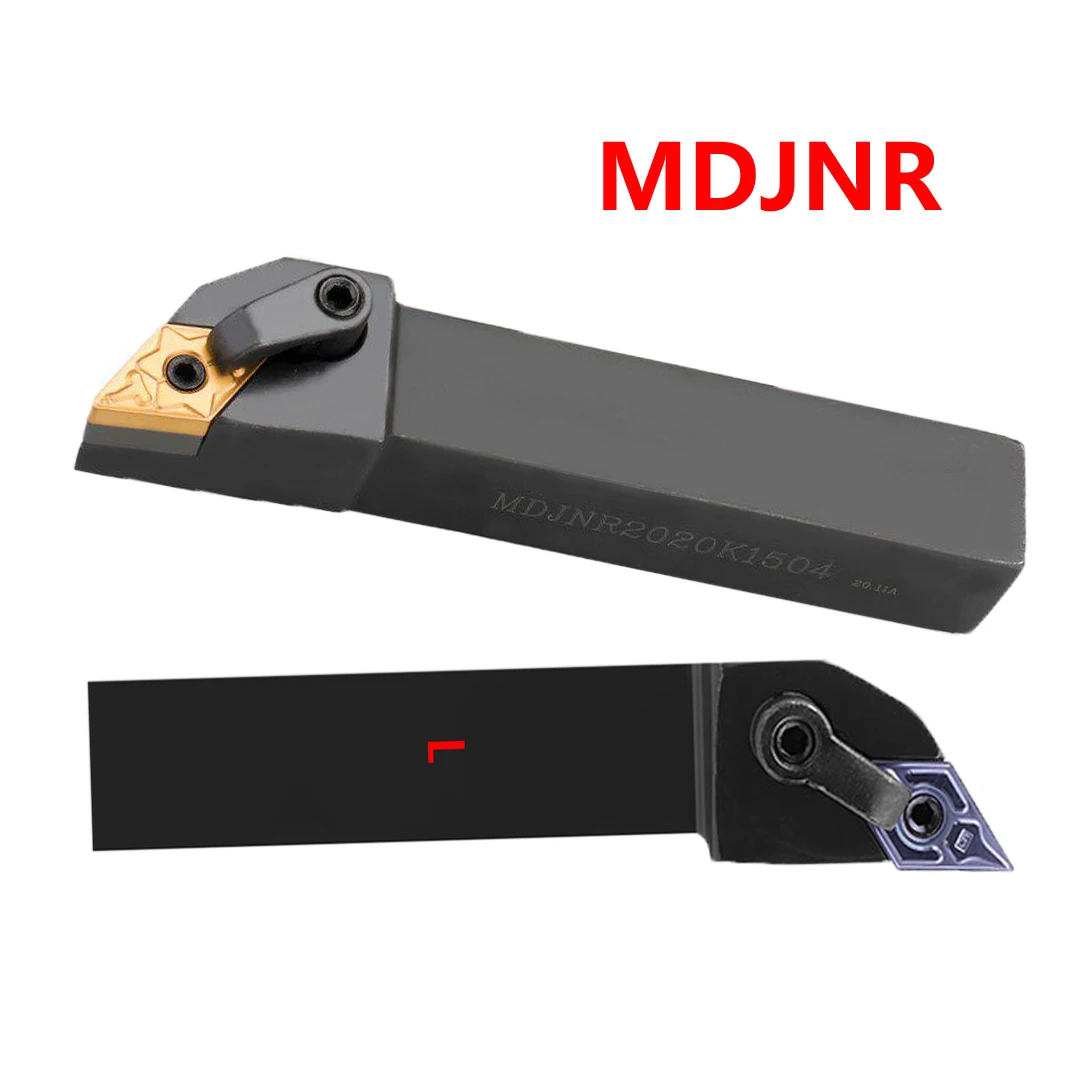 

OYYU MDJNR1616 MDJNR2020 External Turning Tools Cutting Metal Lathe Tool Cutter MDJNR MDJNL For DNMG150604 DNMG 150608 Inserts