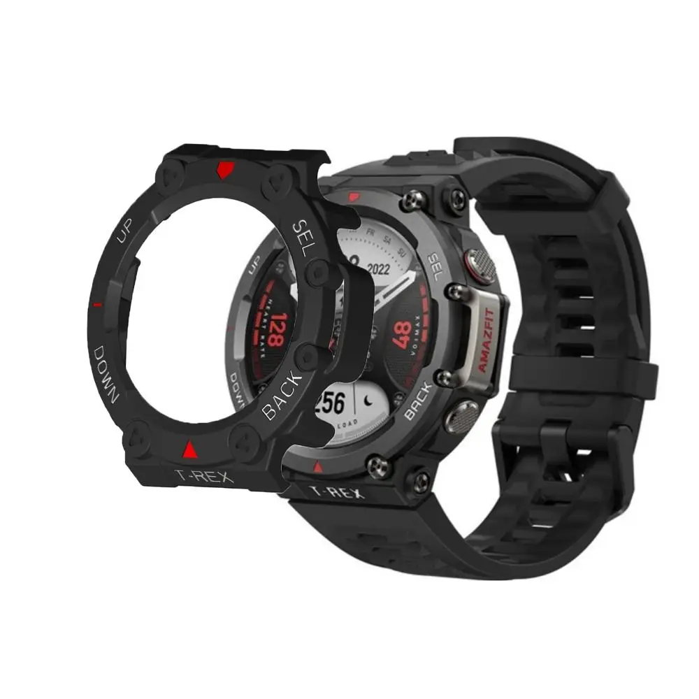 PC Protector Cover Case For Amazfit T-Rex 2 Smart Watch Protective Shell Frame For Amazfit Trex 2 Bumper