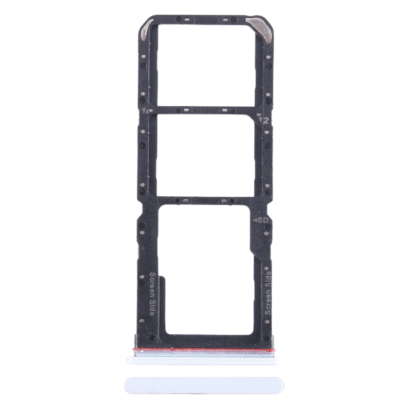 SIM Card Tray + SIM Card Tray + Micro SD Card Tray for Tecno Spark 10 Pro KI7 SIM Card Tray Slot Holder Drawer Phone Spare Part