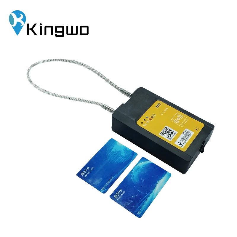 Smart E-seal Trucks Asset Security Tracking Cargo Electronic Padlock GSM GPS Trailer Lock Time Locking Container