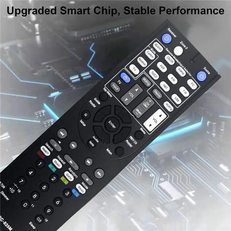 

RC-835M Сменный пульт дистанционного управления для стереоресивера Integra 24140835 RC835M RC-835M RT24140835 DTR204 DTR-20.4 DTR 20.4