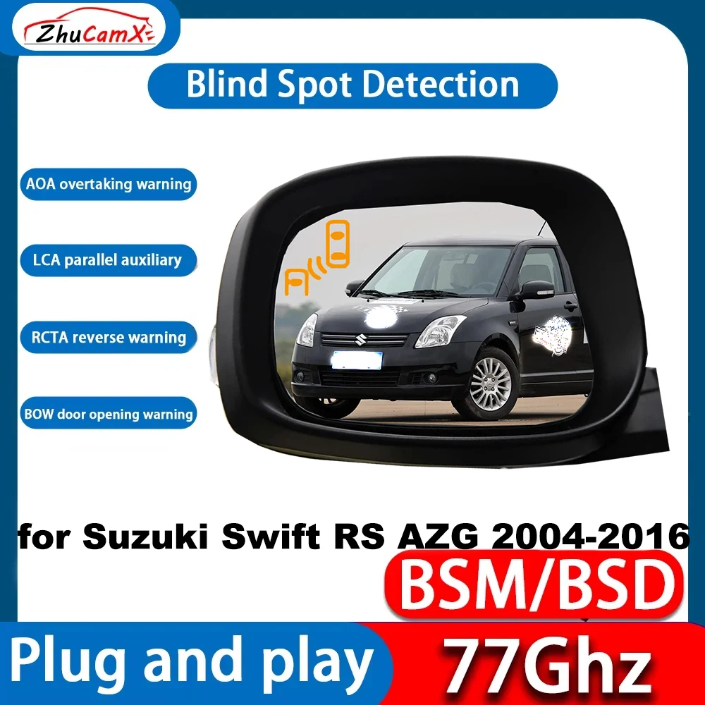 for Suzuki Swift RS AZG 2004-2016 Blind Spot Assist Monitor Monitoring Detection BSM BSA BSD System 77Ghz Millimeter Wave Radar