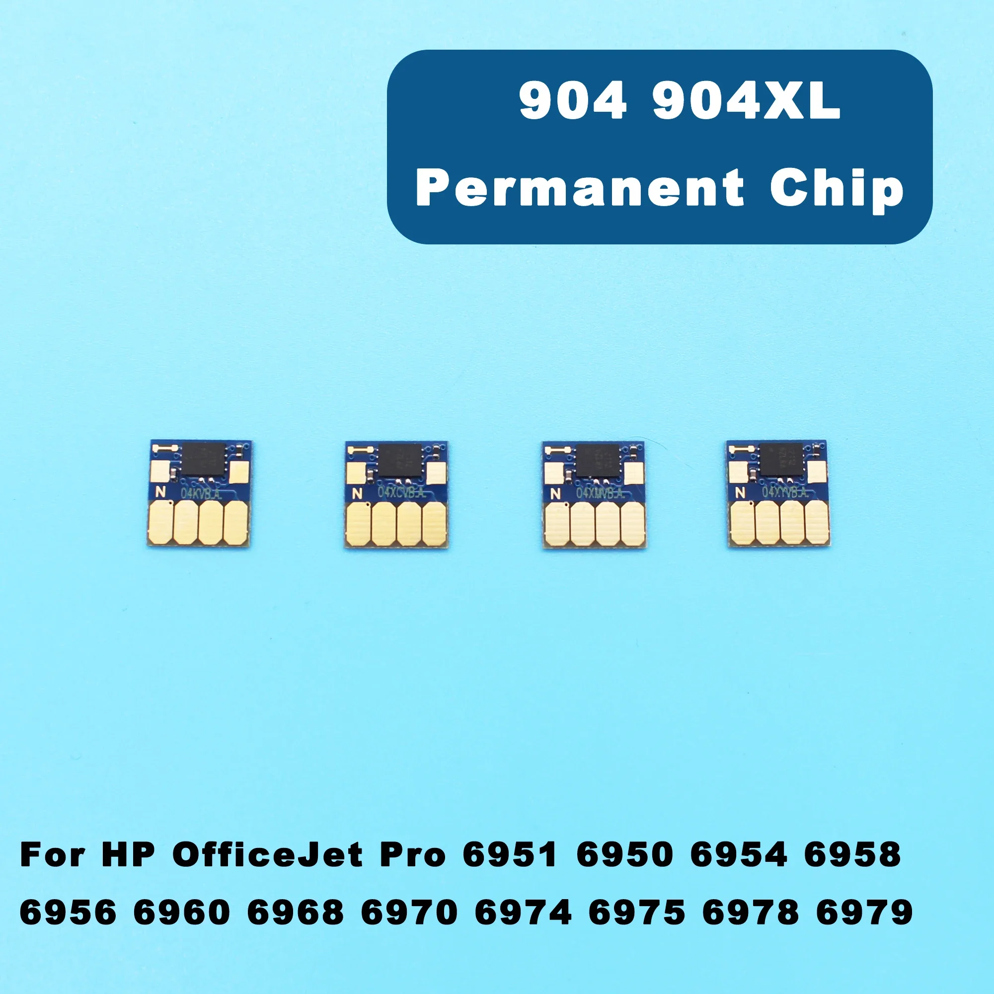 Newest Ink Cartridge Chip For HP904XL HP904 For HP Officejet 6950 6951 6954 6958 6960 6962 6968 6970 6975 6978 6979