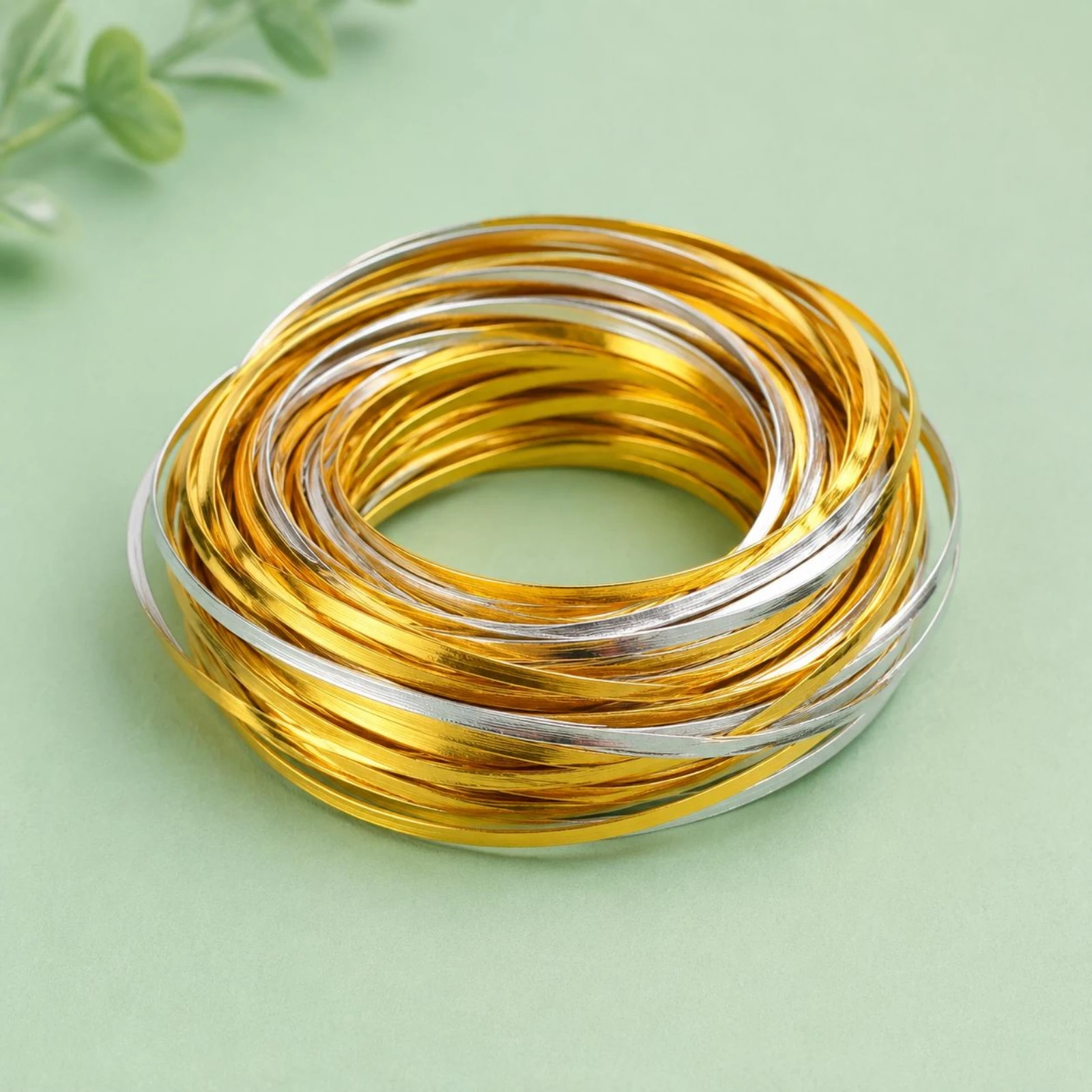 

Floral Twist Wire Thin Plastic Coated Twist Tie Flower Wire Flexible Packaging Material Cut to Length