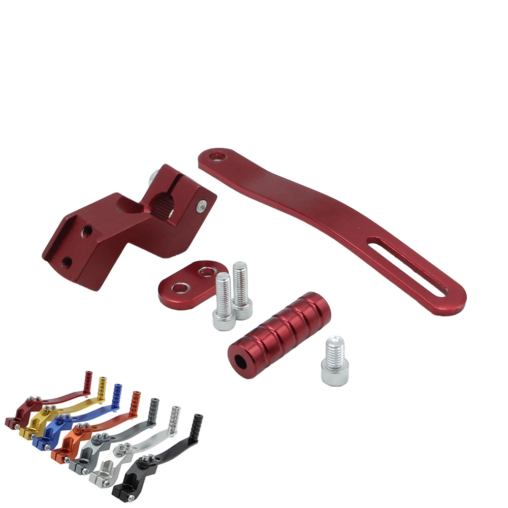 Universal Motorcycle Aluminum Alloy Gear Shift Lever Pedal Shift Lever Arm For 50cc-160cc Pit Dirt Bike Modified Accessory