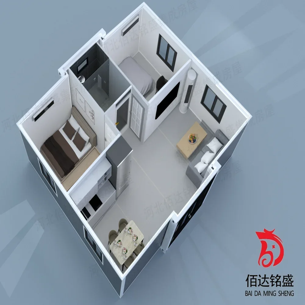 Yugong 20/40ft Panel Steel Structure Container House Prefab Home for Living