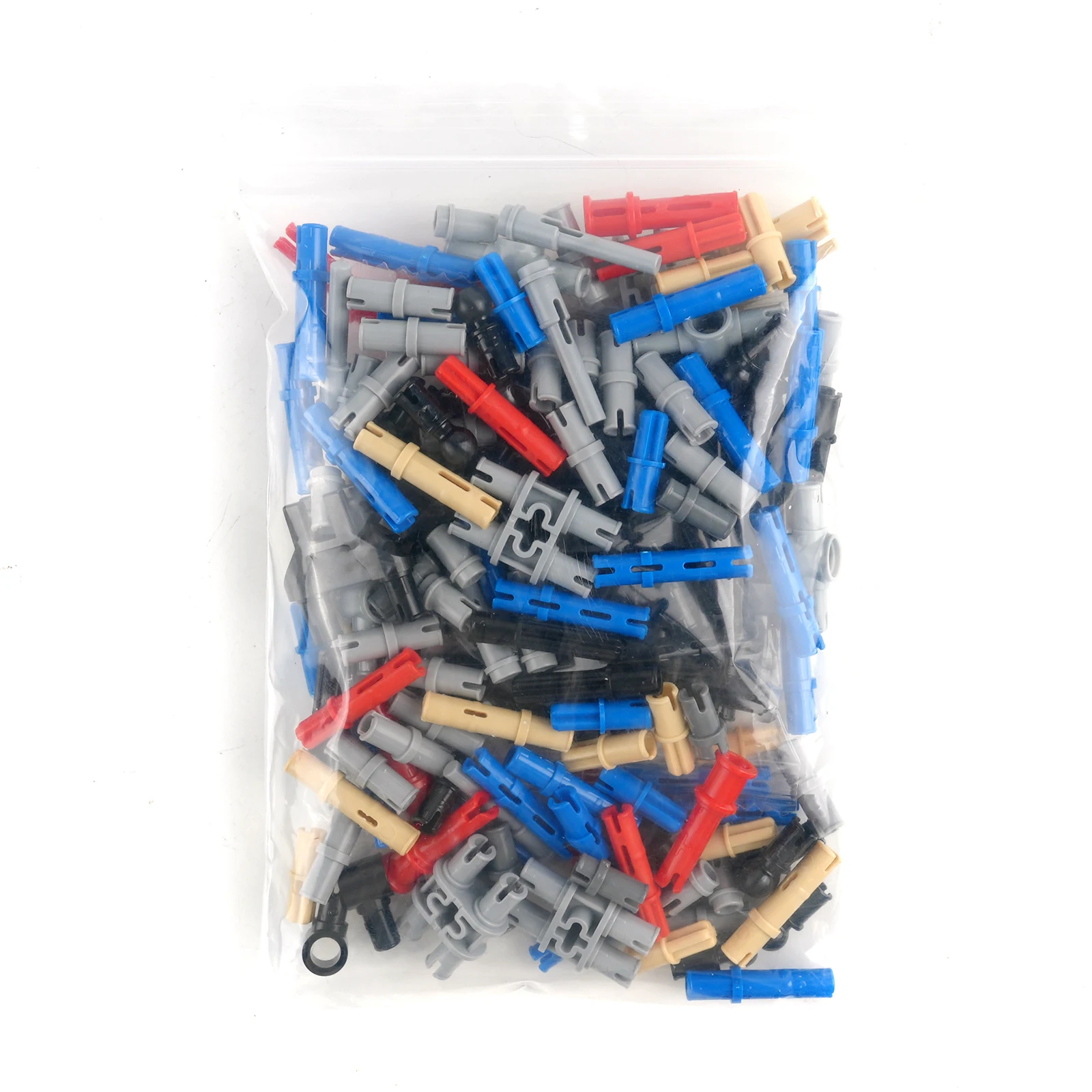Lot de 174 pièces MOC : Connecteurs et broches de construction pour remplacer les briques 2780, 3749, 15100, 43093, 6558, 3673, 32556
