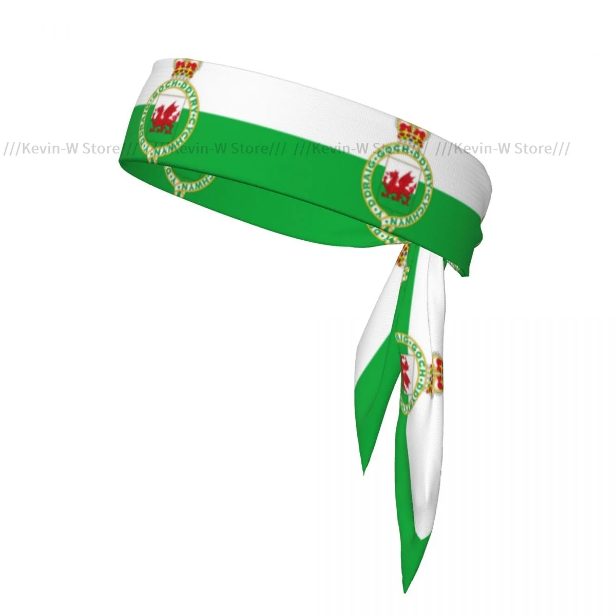 Sweatband Bandanas Flag Of Wales Hairband Head Tie Sports Headband Hair Accessories