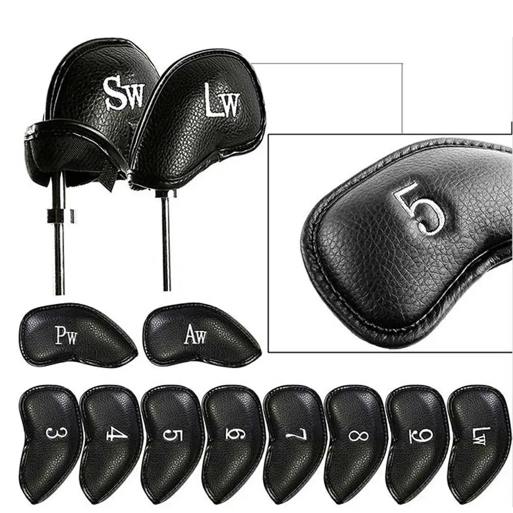 Case Golf Iron Covers Set Golf Putter Accessories Golf Headcovers Spider Head Cover Golf Club Cover Golf Iron Headcover