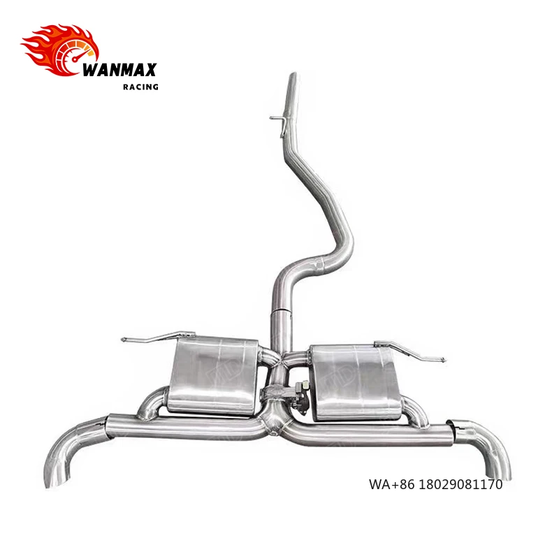 

304 Stainless Steel Performance Valvetronic Exhaust Catback System for 2020 Q3 Sportback 2.0