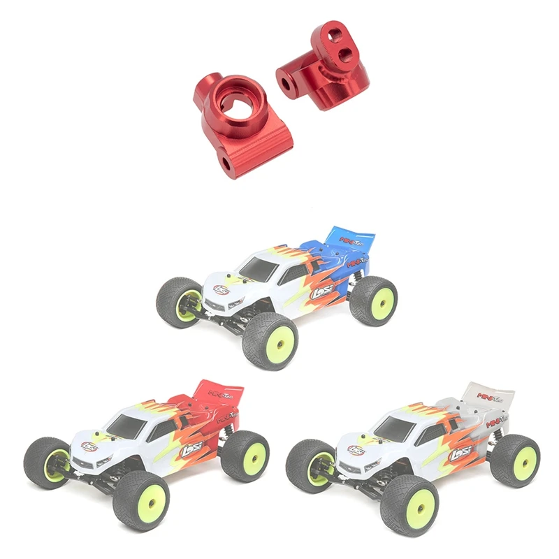 Ensemble de bras d'Li-arrière en métal pour voiture RC, moyeu arrière, Losi 1/18, Mini-T 2.0, 2WD Stadium, camion, pièces de mise à niveau, 2 pièces