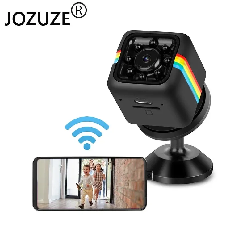 JOZUZE SQ11 1080P HD Mini Wifi Camera Baby Monitor Security Surveillance Camera Night Vision Camcorder Video Recorder IP Camera