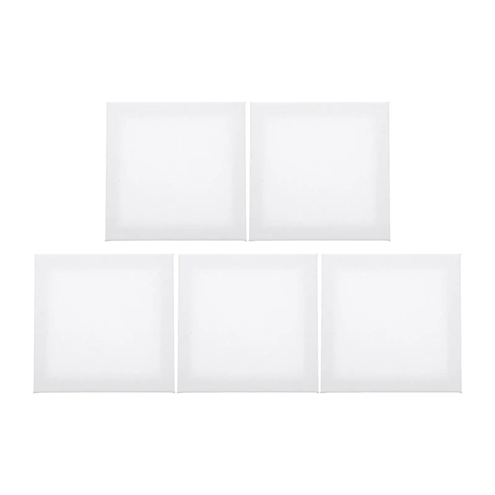 5Pcs Oil Painting Canvas Boards Blank Wood Canvas Panels for Beginners Drawing Acrylic Art Painting DIY Supplies