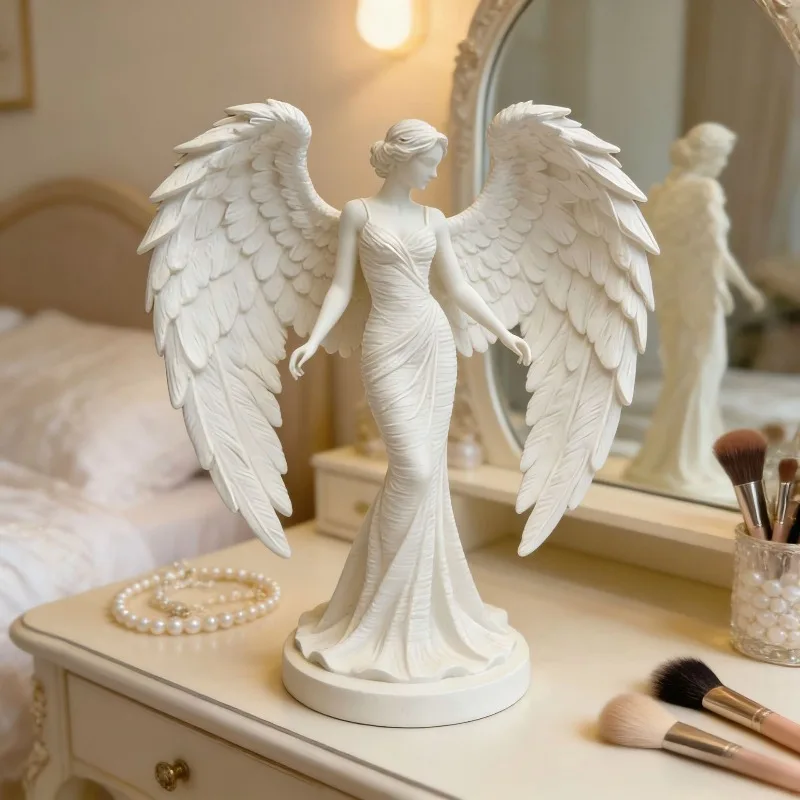 

Holy and Beautiful Angel Figures, Home Desktop Decorations, Office Desk Display Sculptures, Very Thoughtful Gifts