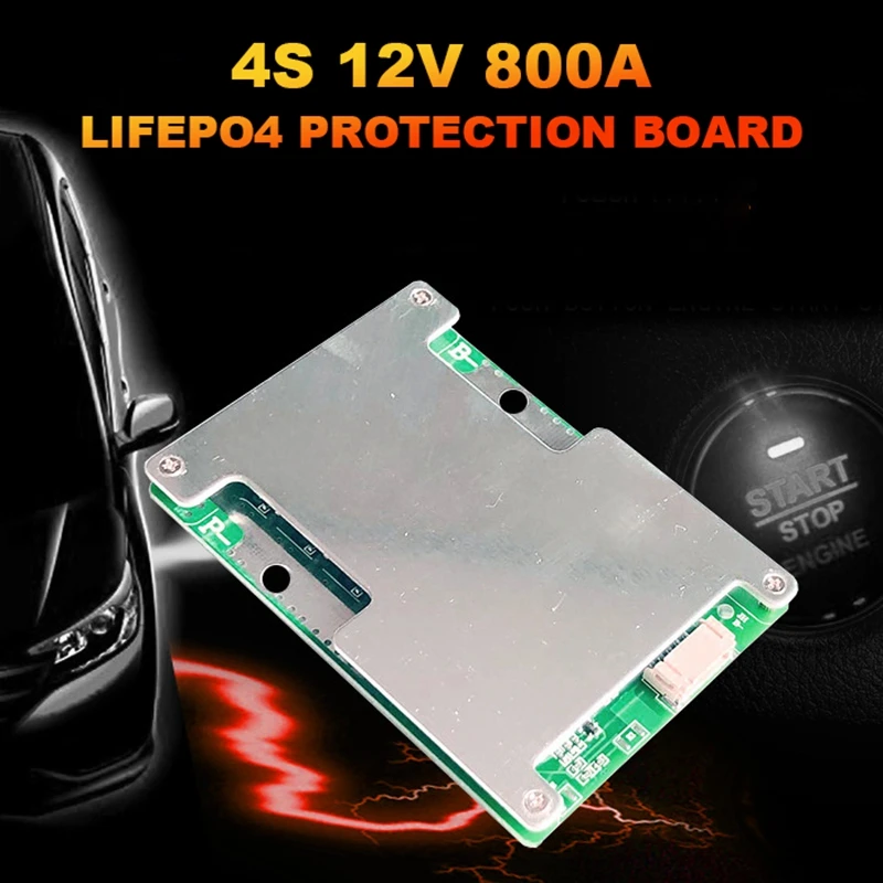 4S 12V 800A Lifepo4 Lithium Battery Charger BMS Protection Board With Power Battery Balance/Enhance PCB Protection Board