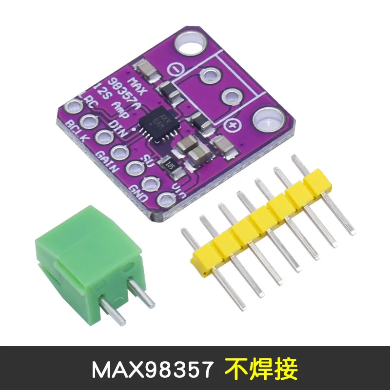 MAX98357 Module I2S Audio Amp No Filtering Compatible with ESP32 Raspberrypi