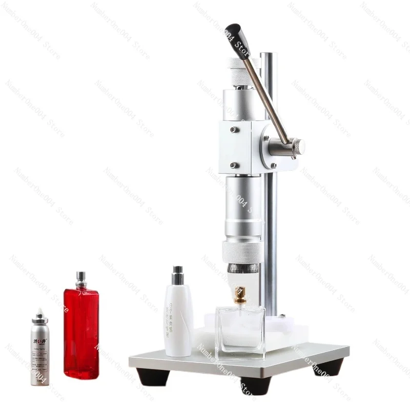 

Manual perfume bottle sealing essential oil bottle locking piercing cappingsealing atomizing bottle, spray perfume bottle