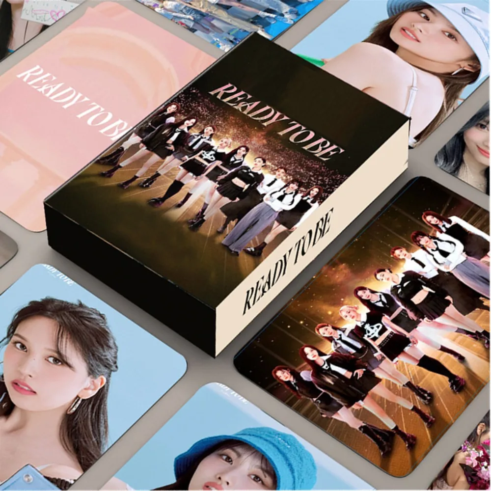 55 Stks/set Kpop Twee Lomo Kaarten Nieuw Album Klaar Om Smaak Van Liefde Fans Cadeau Hoge Kwaliteit Hd K-Pop Meisjes Groepskaarten Fotocards