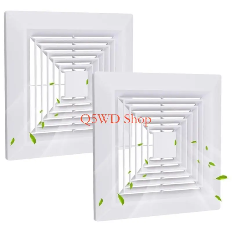Q5WD Ceiling Ventilation Fan Cover Ventilator Exhaust Hood Ceiling Exhaust Fan Cover