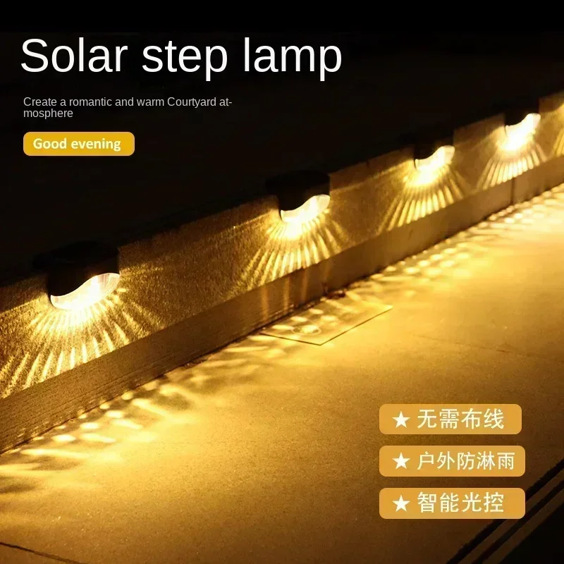 Outdoor solar light stair light garden lights outdoor solar lamparinas outdoor solar lights for garden decor