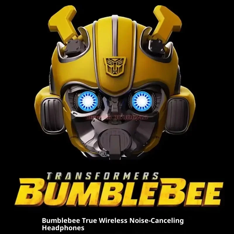 หูฟังไร้สาย Transformers Bumblebee ปี 2025 พร้อมระบบตัดเสียงรบกวน บลูทูธ วัสดุอัลลอยด์ ของตกแต่ง ของเล่นเด็กผู้ชาย ของขวัญคริสต์มาส